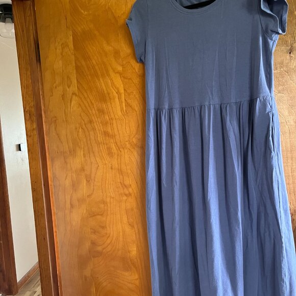 Patagonia Womens Midi Dress with Pockets XS Blue - Picture 10 of 10